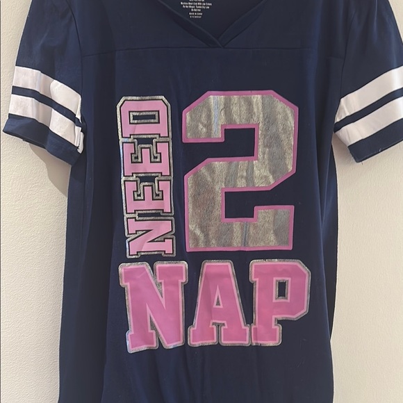 Old Navy Blue and Pink Pajama Robe - Picture 2 of 5